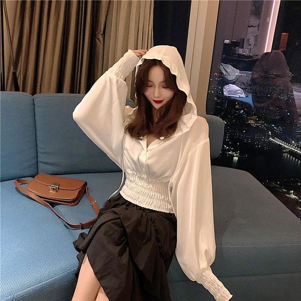women's hoodies & sweatshirts autumn women fashion white thin loose pullovers brands clothing lantern sleeve hooded, Black
women's hoodies & sweatshirts autumn women fashion white thin loose pullovers brands clothing lantern sleeve hooded, Black