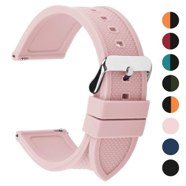 watch bands 8 colors silicone sport bracelet strap band, rainbow band 18mm 20mm 22mm 24mm, Black;brown
watch bands 8 colors silicone sport bracelet strap band, rainbow band 18mm 20mm 22mm 24mm, Black;brown