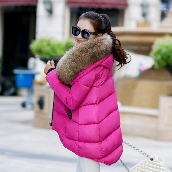 women's down & parkas rlyaeiz brand winter coat fashion large fur collar jackets parka cotton padded glossy warm overcoat1 ih4f, Black
women's down & parkas rlyaeiz brand winter coat fashion large fur collar jackets parka cotton padded glossy warm overcoat1 ih4f, Black