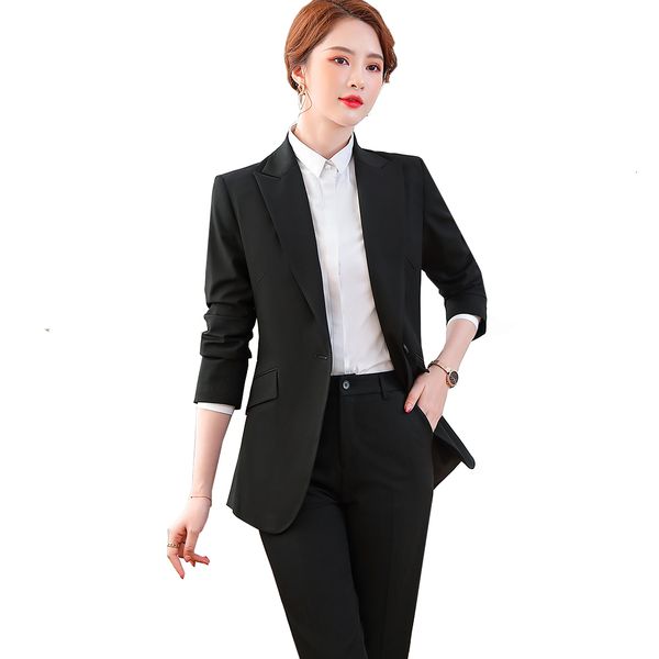 women's suits & blazers fashion women ladies business pant suit black blue gray s-5xl single button 2 piece set for work ymj3, White;black
women's suits & blazers fashion women ladies business pant suit black blue gray s-5xl single button 2 piece set for work ymj3, White;black