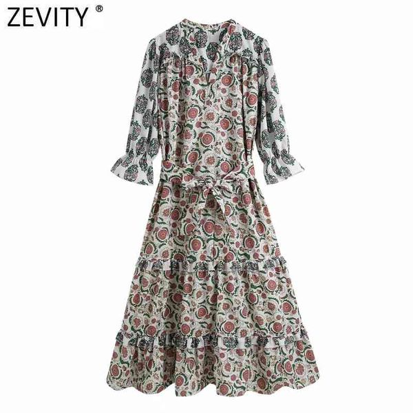 zevity women vintage v neck floral print pleat ruffles midi dress lady puff sleeve bow tied sashes vestidos chic dresses ds8123 210419, Black;gray
zevity women vintage v neck floral print pleat ruffles midi dress lady puff sleeve bow tied sashes vestidos chic dresses ds8123 210419, Black;gray