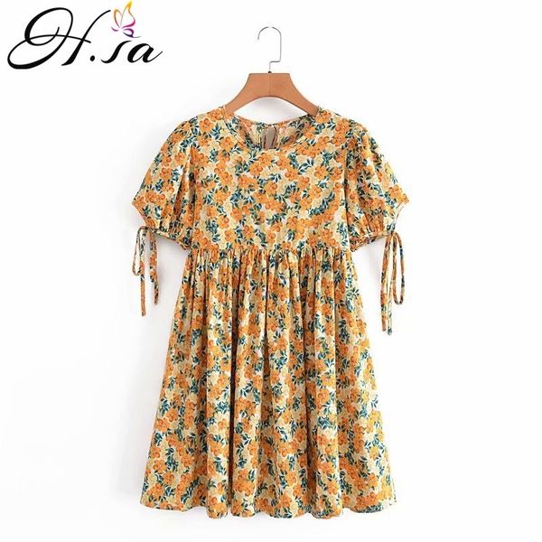 hsa summer women's casual floral print dress boho short sleeve woman fashion female loose ruffles mini holiday dresss 210716, Black;gray
hsa summer women's casual floral print dress boho short sleeve woman fashion female loose ruffles mini holiday dresss 210716, Black;gray
