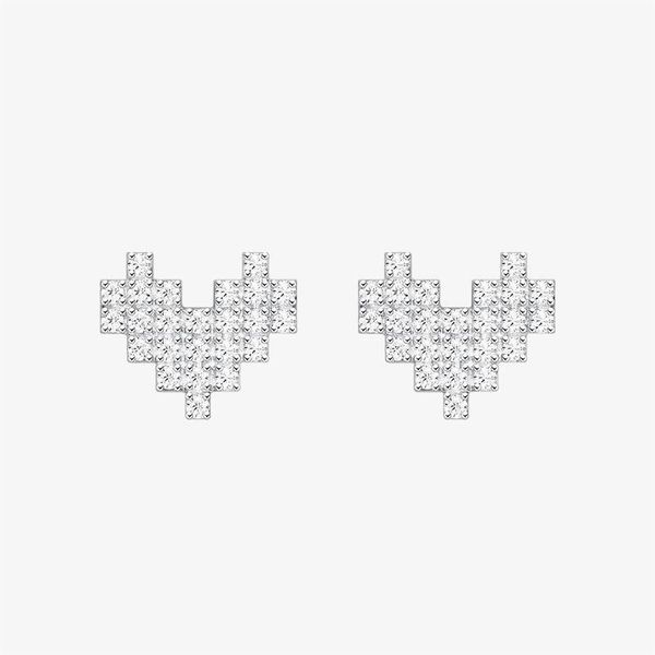 stud fashion real 925 sterling silver gold color love heart earrings pave full zircon stone women fine party jewelry gift, Golden;silver
stud fashion real 925 sterling silver gold color love heart earrings pave full zircon stone women fine party jewelry gift, Golden;silver