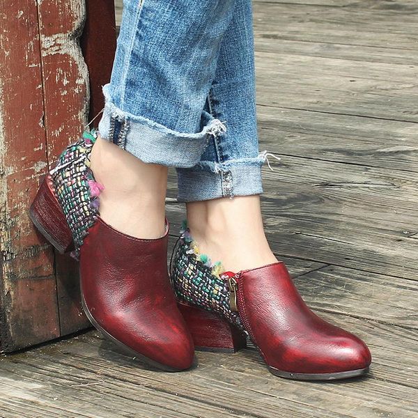 dress shoes xiangban women's pointed toe heels 2021 autumn thick heel women stitching big size genuine leather 34-42, Black
dress shoes xiangban women's pointed toe heels 2021 autumn thick heel women stitching big size genuine leather 34-42, Black