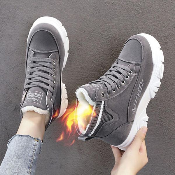 boots 2021 ladies casual shoes lace-up fashion sneakers platform snow winter women warm plush women's zapatos de, Black
boots 2021 ladies casual shoes lace-up fashion sneakers platform snow winter women warm plush women's zapatos de, Black