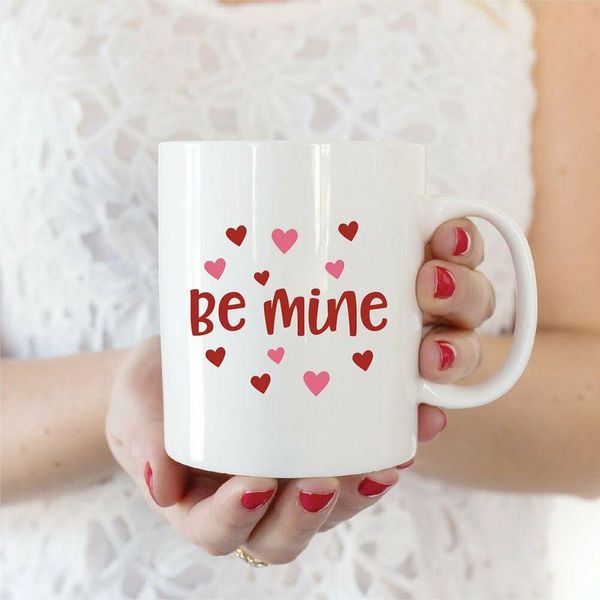 mugs be mine valentine's day mug 11oz 15oz ceramic coffee cup 
mugs be mine valentine's day mug 11oz 15oz ceramic coffee cup