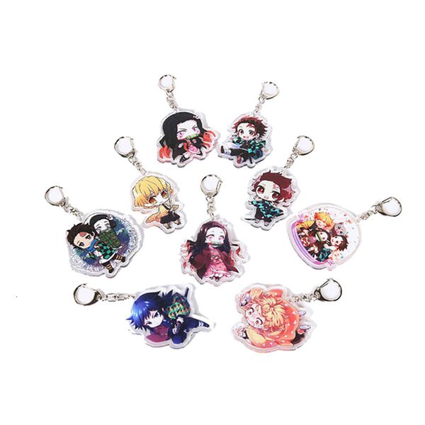 cartoon keychains 9pcs/set anim demon slayer: kimetsu no yaiba keychain cosplay kamado tanjirou nezuko agatsuma two-sided, Silver
cartoon keychains 9pcs/set anim demon slayer: kimetsu no yaiba keychain cosplay kamado tanjirou nezuko agatsuma two-sided, Silver