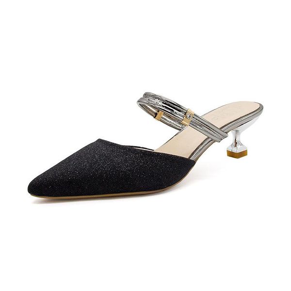 women sandals fashion thin heel shoes pointed toe ladies summer comfort female sandalias size 35-39, Black
women sandals fashion thin heel shoes pointed toe ladies summer comfort female sandalias size 35-39, Black