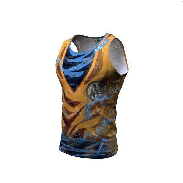 3d goku ninja anime mens gym workout sleeveless shirt tank men bodybuilding fitness sportswear vests, White;black 
3d goku ninja anime mens gym workout sleeveless shirt tank men bodybuilding fitness sportswear vests, White;black