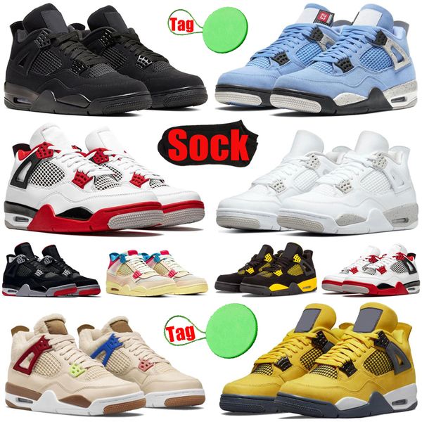 with sock and tag 4 4s men basketball shoes red thunder shimmer lightning university blue black cat white oreo taupe haze mens trainers spor
with sock and tag 4 4s men basketball shoes red thunder shimmer lightning university blue black cat white oreo taupe haze mens trainers spor