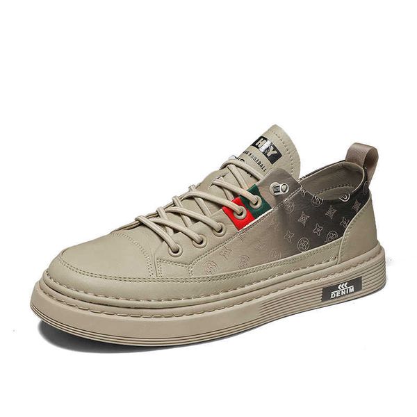 british men's shoes autumn and winter breathable trend personalized board youth iving casual four seasons soft leather lazy, Black
british men's shoes autumn and winter breathable trend personalized board youth iving casual four seasons soft leather lazy, Black
