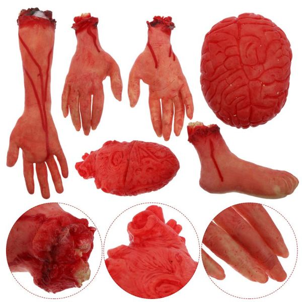 party decoration 6pcs haunted house broken body part creative bloody prop funny 
party decoration 6pcs haunted house broken body part creative bloody prop funny