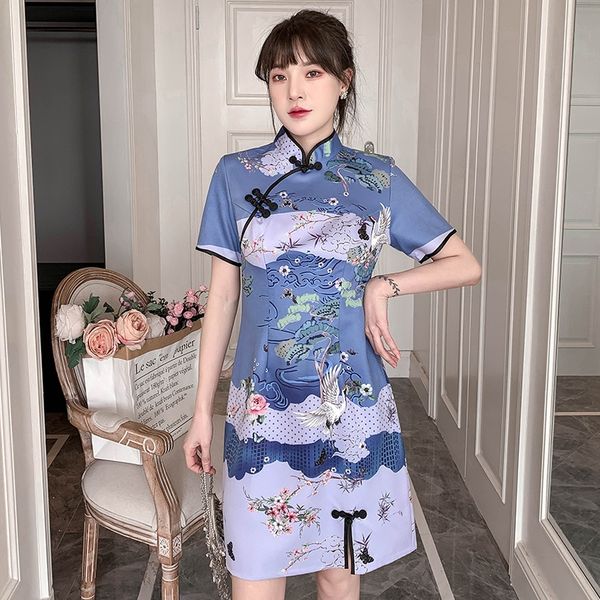 chinese traditional dress for women printed retro cheongsam elegant slim skirts qipao banquet hanfu plus size dresses 12166, Red
chinese traditional dress for women printed retro cheongsam elegant slim skirts qipao banquet hanfu plus size dresses 12166, Red