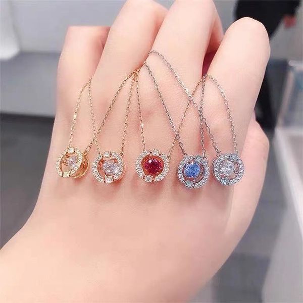 beating heart necklace smart shining blue crystal clavicle chain for girlfriend's valentine's day gift, Silver
beating heart necklace smart shining blue crystal clavicle chain for girlfriend's valentine's day gift, Silver