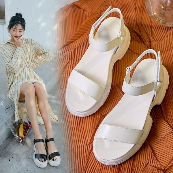 casual comfort sandals women platform flat shoes genuine leather female 2021 summer leisure hook loop black white walk
casual comfort sandals women platform flat shoes genuine leather female 2021 summer leisure hook loop black white walk