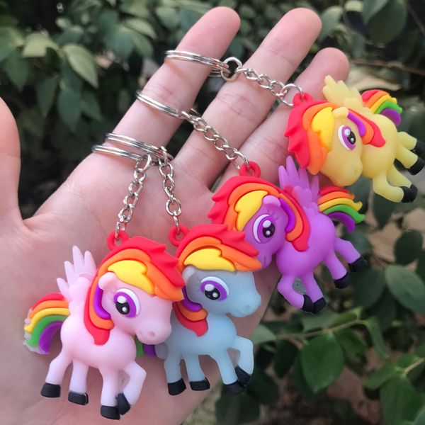 epoxy pcv soft gel pegasus keychain cartoon stereo color pony bag car key pendant, Silver
epoxy pcv soft gel pegasus keychain cartoon stereo color pony bag car key pendant, Silver