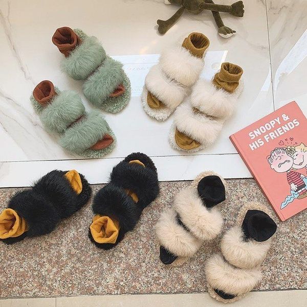 the version of its 2021 cross spring and autumn period fur tow lovely fluffy cotton slippers, Black
the version of its 2021 cross spring and autumn period fur tow lovely fluffy cotton slippers, Black