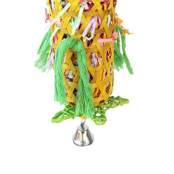 other bird supplies pet parrot chewing toy cage hanging woven rattan with bell paper strips d0ld
other bird supplies pet parrot chewing toy cage hanging woven rattan with bell paper strips d0ld