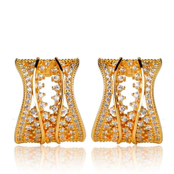 stud dazz luxury gold color flower square earrings cz zircon hollow out earring women's wedding party banquet copper accessories, Golden;silver
stud dazz luxury gold color flower square earrings cz zircon hollow out earring women's wedding party banquet copper accessories, Golden;silver