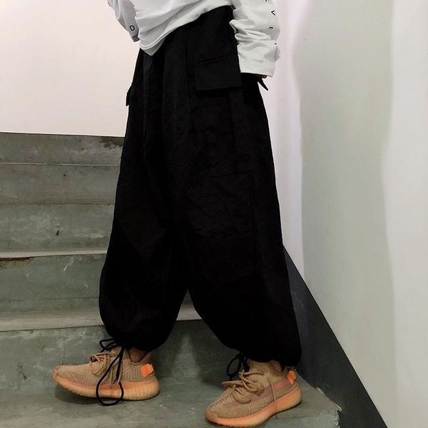 women's pants & capris straight loose sweatpants korean style pockets drawstring solid high waist hip hop autumn full length ulzzang, Black;white
women's pants & capris straight loose sweatpants korean style pockets drawstring solid high waist hip hop autumn full length ulzzang, Black;white
