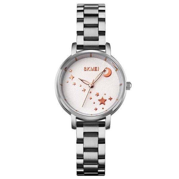 starry sky quartz watch women stainless steel strap small female clock creativity brand silver wrist wristwatches, Slivery;brown
starry sky quartz watch women stainless steel strap small female clock creativity brand silver wrist wristwatches, Slivery;brown