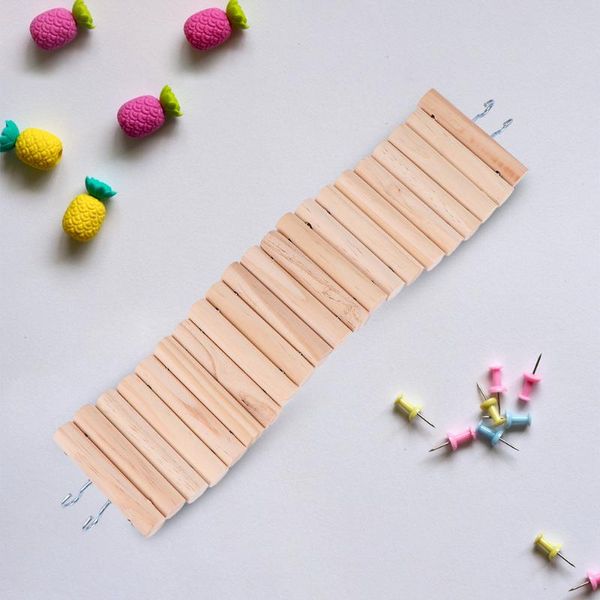 small animal supplies foldable ladder bird hanging pet hamster mice climbing wooden bridge
small animal supplies foldable ladder bird hanging pet hamster mice climbing wooden bridge