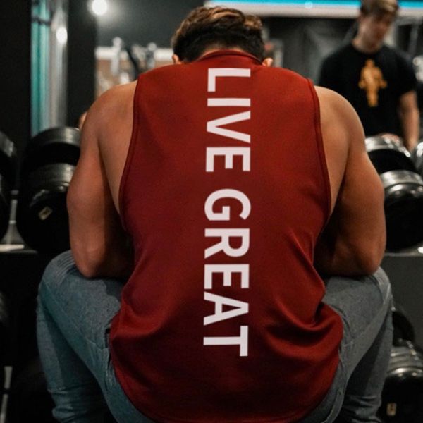 men' tank gym fitness summer sports vest solid color round neck printed quick-drying sleeveless clothes tee y90k, White;black
men' tank gym fitness summer sports vest solid color round neck printed quick-drying sleeveless clothes tee y90k, White;black