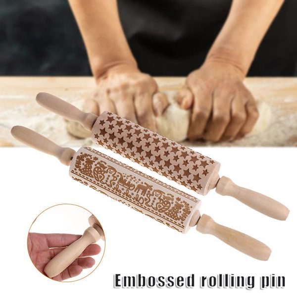 rolling pins & pastry boards handhold embossed pin multipurpose christmas pattern practical kitchen baking gadgets he
rolling pins & pastry boards handhold embossed pin multipurpose christmas pattern practical kitchen baking gadgets he