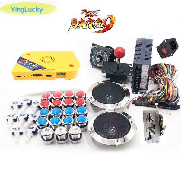 game controllers & joysticks pandora box 9d arcade diy kit + 12v5v power speaker multi-currency coin acceptor led button
game controllers & joysticks pandora box 9d arcade diy kit + 12v5v power speaker multi-currency coin acceptor led button