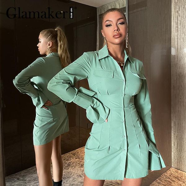 casual dresses glamaker green office ladies bodycon slim mini dress autumn winter patchwork ruffle sleeve elegant party club vestidos, Black;gray
casual dresses glamaker green office ladies bodycon slim mini dress autumn winter patchwork ruffle sleeve elegant party club vestidos, Black;gray