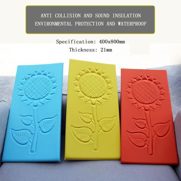 wallpapers 3d soft wall stickers baby anti-collision children's room decoration building materials sunflower self-adhesive
wallpapers 3d soft wall stickers baby anti-collision children's room decoration building materials sunflower self-adhesive
