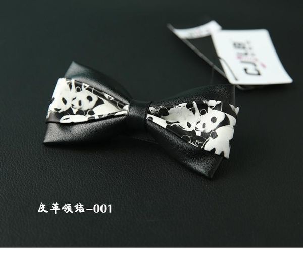 bow ties men's and women's leather tie double-layer printing groom wedding trendy spot manufacturer flower, Black;gray
bow ties men's and women's leather tie double-layer printing groom wedding trendy spot manufacturer flower, Black;gray