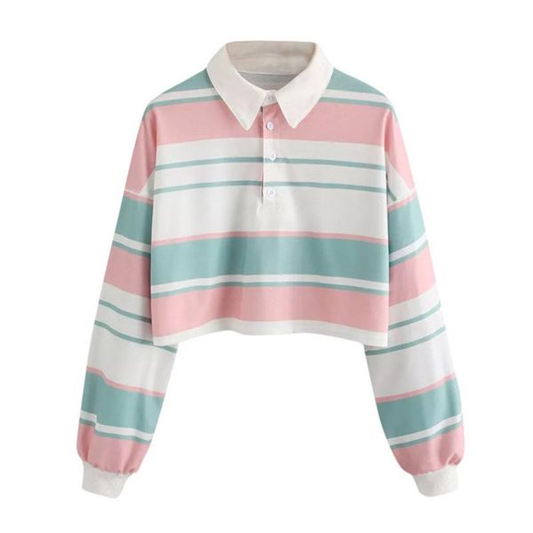 women's hoodies & sweatshirts harajuku women sweatshirt rainbow color autumn long sleeve striped korean style outfits fashion, Black
women's hoodies & sweatshirts harajuku women sweatshirt rainbow color autumn long sleeve striped korean style outfits fashion, Black