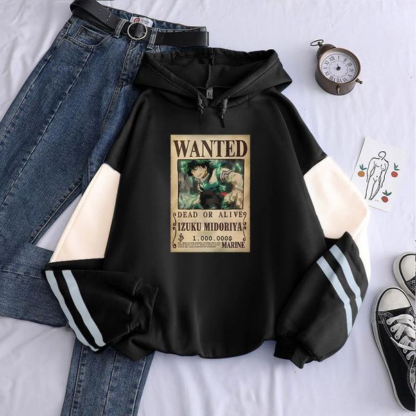 men's hoodies & sweatshirts anime my hero academia vintage cartoon wanted graphics midoriya izuku men women harajuku long sleeve, Black
men's hoodies & sweatshirts anime my hero academia vintage cartoon wanted graphics midoriya izuku men women harajuku long sleeve, Black