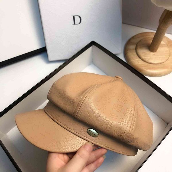 new snake like pu octagonal cap, simple and versatile cap, personalized designer beret, women's outdoor travel, Black;white
new snake like pu octagonal cap, simple and versatile cap, personalized designer beret, women's outdoor travel, Black;white