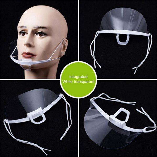 transparent masks anti spray saliva cover catering waiter special food hygiene plastic kitchen smile restaurant reusable sanitary tool open
transparent masks anti spray saliva cover catering waiter special food hygiene plastic kitchen smile restaurant reusable sanitary tool open