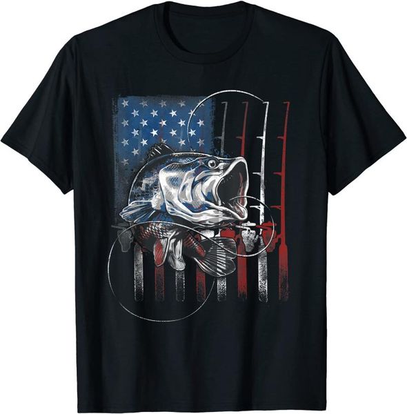men's t-shirts vintage fishing american flag bass fisherman angler gift t-shirt. summer cotton short sleeve o-neck t shirt s-3xl, White;black
men's t-shirts vintage fishing american flag bass fisherman angler gift t-shirt. summer cotton short sleeve o-neck t shirt s-3xl, White;black