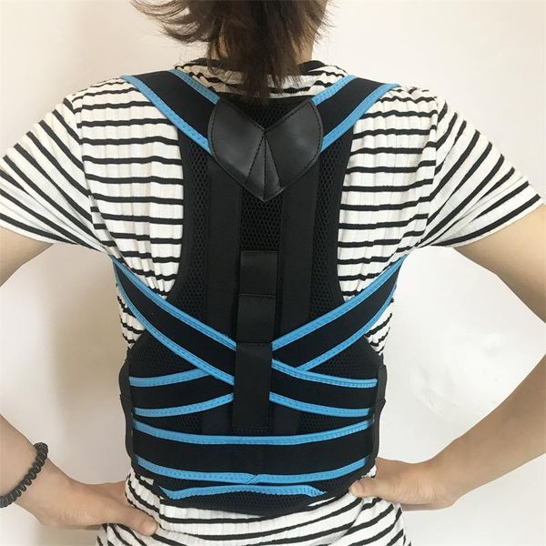 teenager posture correcter back brace breathable comfort clavicle & shoulder support belt children correction, Black;blue
teenager posture correcter back brace breathable comfort clavicle & shoulder support belt children correction, Black;blue