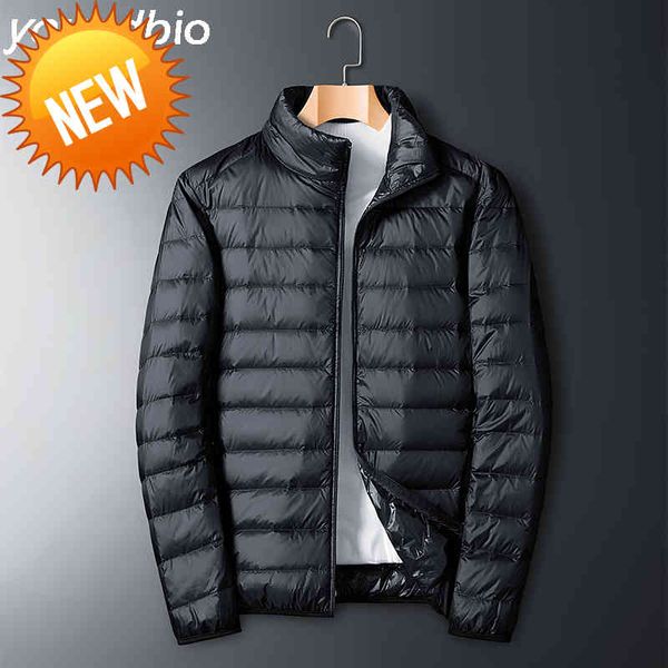 super light men's down jacket 90% white duck coat windproof waterproof parkas coats stand collar, Black
super light men's down jacket 90% white duck coat windproof waterproof parkas coats stand collar, Black