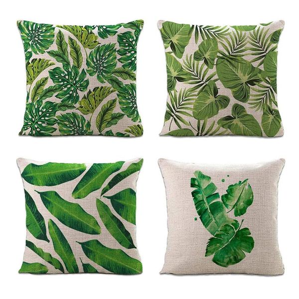 cushion/decorative pillow cross- tropical plants green leaves square cotton linen decorative cushion sleeve with invisible zipper
cushion/decorative pillow cross- tropical plants green leaves square cotton linen decorative cushion sleeve with invisible zipper