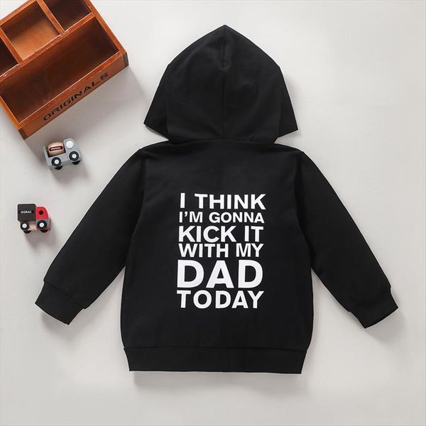 0 6years newborn baby girl boy autumn swearshirts print letter long sleeve zipper hooded sweatshirts, Black
0 6years newborn baby girl boy autumn swearshirts print letter long sleeve zipper hooded sweatshirts, Black