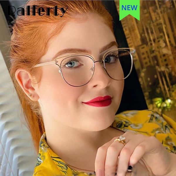 sunglasses ralferty 2021 blue light blocking glasses women's computer decorative cat's eye anti-glare optic metal frame f95623, White;black
sunglasses ralferty 2021 blue light blocking glasses women's computer decorative cat's eye anti-glare optic metal frame f95623, White;black