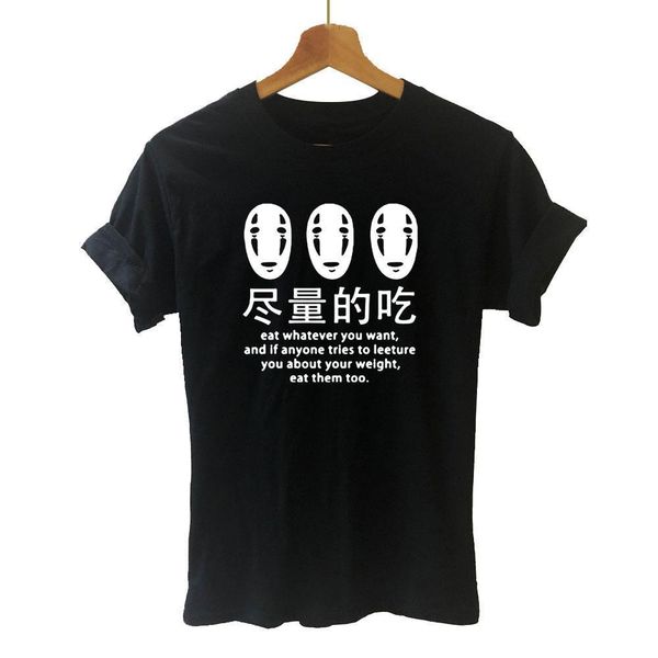 spirited away japanese anime eat womens t shirt whatever you want funny lace sayings harajuku women clothing short sleeve, White
spirited away japanese anime eat womens t shirt whatever you want funny lace sayings harajuku women clothing short sleeve, White