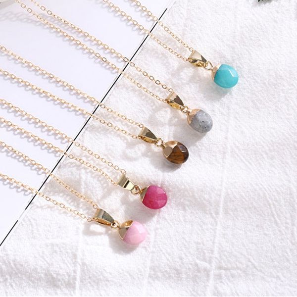 mini irregular crystal stone healing handmade pendant necklaces with gold plated chain for women girl fashion party club jewelry, Silver
mini irregular crystal stone healing handmade pendant necklaces with gold plated chain for women girl fashion party club jewelry, Silver