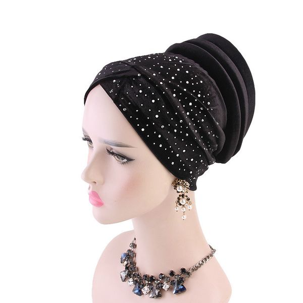 women velvet sequins hijabs hats muslim women cover inner turban hats scarf caps head turbans for women hair accessories, Blue;gray
women velvet sequins hijabs hats muslim women cover inner turban hats scarf caps head turbans for women hair accessories, Blue;gray