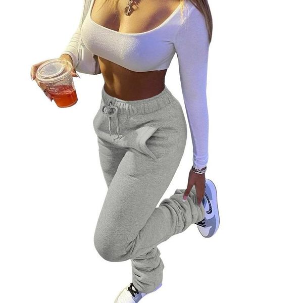 women's pants & capris casual stacked women bottom high waist sport sweatpants solid joggers trousers woman clothes pantalon femme, Black;white
women's pants & capris casual stacked women bottom high waist sport sweatpants solid joggers trousers woman clothes pantalon femme, Black;white