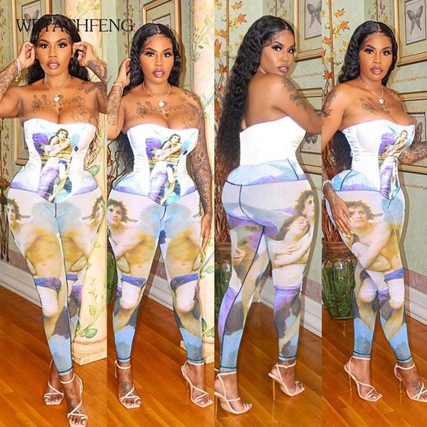 long jumpsuit summer crop character print bodysuit one piece rompers stretchy slim streetwear playsuit outfits women clothes women's ju, Black;white
long jumpsuit summer crop character print bodysuit one piece rompers stretchy slim streetwear playsuit outfits women clothes women's ju, Black;white