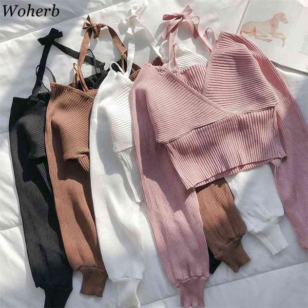 woman sweaters chic korean crop lady knitted cropped pullovers v-neck lace up jumper slim fit sueter coat 4g625 210519, White
woman sweaters chic korean crop lady knitted cropped pullovers v-neck lace up jumper slim fit sueter coat 4g625 210519, White
