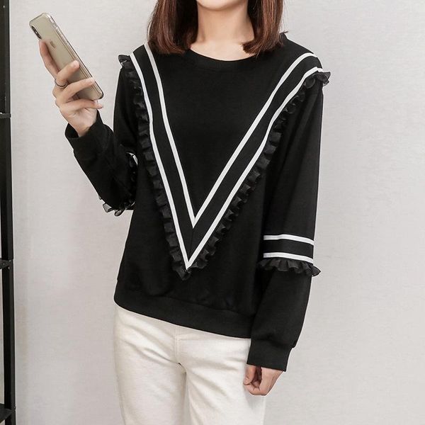 women's blouses & shirts spring autumn women blouse long sleeve o-neck big size female loose casual fashion, White
women's blouses & shirts spring autumn women blouse long sleeve o-neck big size female loose casual fashion, White