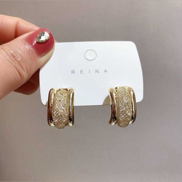 hoop & huggie 2021 women hollow zircon fashion all-match earrings, Golden;silver
hoop & huggie 2021 women hollow zircon fashion all-match earrings, Golden;silver